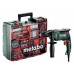 Metabo 600742870 SBE 650 SET Wiertarka udarowa + mobilny warsztat 650 W