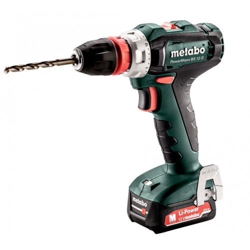 Metabo 601037500 PowerMaxx BS 12 Q Wiertarko-wkrętarka akumulatorowa 12V