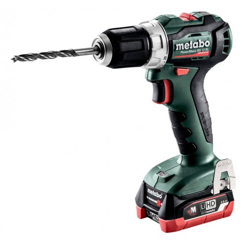 Metabo 601038800 PowerMaxx BS 12 BL Wiertarko-wkrętarka akumulatorowa 12v, 2x4 Ah, MetaBOX Metabo 601038800 PowerMaxx BS 12 BL Wiertarko-wkrętarka akumulatorowa 12v, 2x4 Ah, MetaBOX