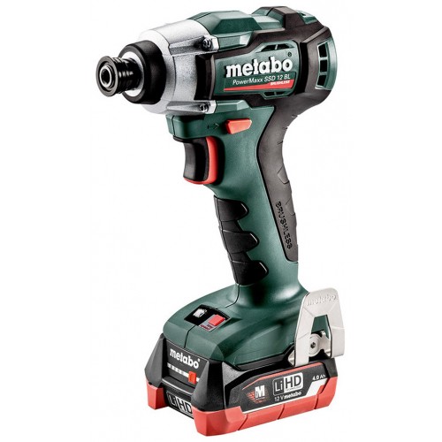 METABO POWERMAXX SSD 12 BL Akumulatorowa zakrętarka udarowa 12V 2x4Ah LiHD 601115800 METABO POWERMAXX SSD 12 BL Akumulatorowa zakrętarka udarowa 12V 2x4Ah LiHD 601115800