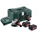 METABO W 18 LTX 125 QUICK AKU Szlifierka kątowa 18V 2 x 4 Ah LI-ION, ładowarka ASC 55, pla