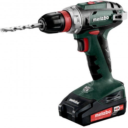 Metabo 602217500 BS 18 QUICK Wiertarko-wkrętarka akumulatorowa 18V 2x2Ah Li-Ion, MetaBOX