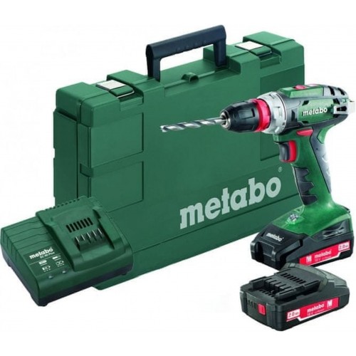 METABO BS 18 QUICK Wiertarko-wkrętarka akumulatorowa 18V 2x2Ah Li-Ion 602217950