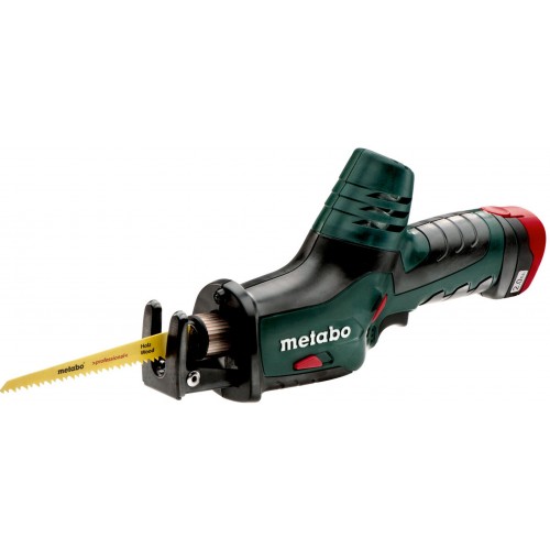 METABO POWERMAXX ASE Akumulatorowa piła szablasta 10.8V 2x2Ah Li-Ion 602264500