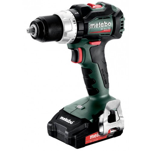 Metabo 602325550 BS 18 LT BL Wiertarko-wkrętarka akumulatorowa, 18V 2X2AH LI-ION, MetaBOX