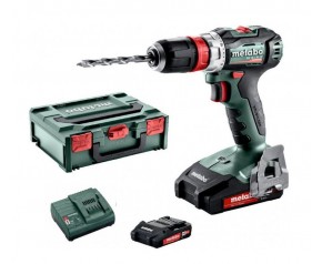 Metabo 602327500 BS 18 L BL Q Wiertarko-wkrętarka akumulatorowa 18V 2x2Ah Li-Ion, MetaBox