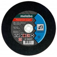 Metabo 616327000 Flexiamant super Tarcza tnąca, do stali 350X3,0X25,4