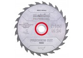 Metabo "Precision cut wood - P" Tarcza tnąca 160X20, Z24 WZ 20° 628031000