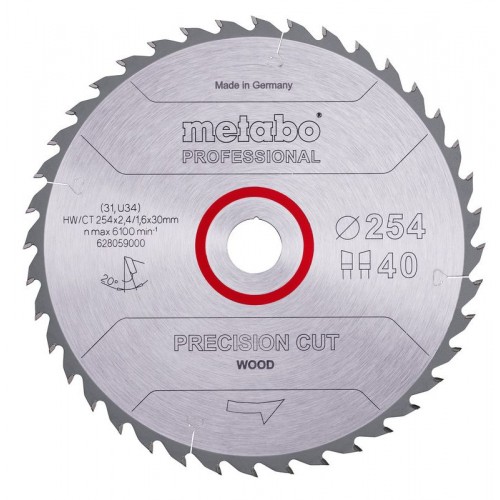 Metabo Tarcza tnąca (254x30mm) 628059000