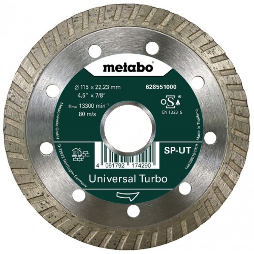 Metabo 628551000 Diamentowa tarcza tnąca 115X22,23 mm