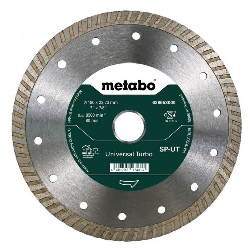 Metabo 628553000 Diamentowa tarcza tnąca 180x22,23 mm