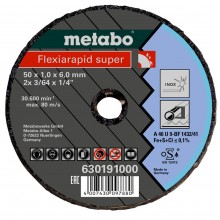 Metabo Flexiarapid Super Tarcze tnące, do stali nierdzewnej|stali 50x1,0x6,0 630191000