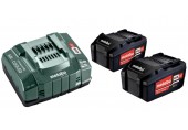 Metabo Zestaw 2 akumulatorów 18 V / 5,2 Ah + ładowarka 685051000