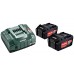 Metabo 685051000 Zestaw 2 akumulatorów 18 V / 5,2 Ah + ładowarka