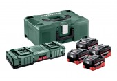 Metabo Zestaw podstawowy (4x8,0Ah/18V LiHD) + MetaBOX (685135000)