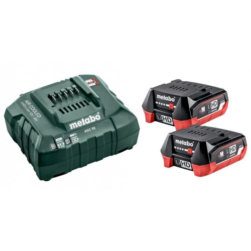 Metabo 685301000 Zestaw podstawowy 12 v 2 x LiHD 4,0 ah