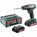 Metabo 602207560 BS 18 Wiertarko-wkrętarka akumulatorowa 18V, 2x2.0 Ah MetaBOX