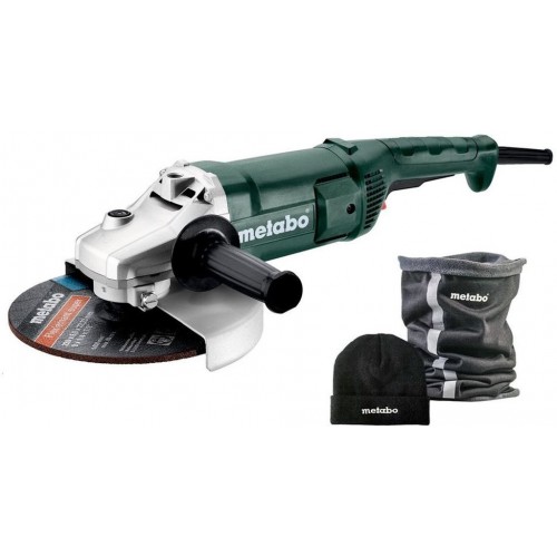 METABO WE 2200-230 Szlifierka kątowa, 230mm, 2200W + komin i czapka