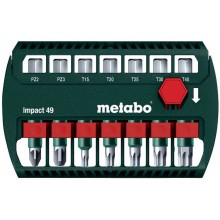 Metabo Komplet bitów Impact 49 628850000