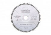 Metabo Aluminium Cut - Professional Brzeszczot Hw/Ct 216x30 Z58 Fz/Tz 5 628443000)