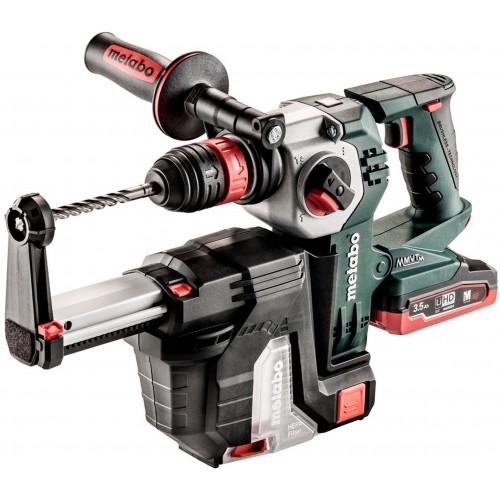 METABO KHA 18 LTX BL 24 SZYBKI ZESTAW ISA Młot bezprzewodowy 18V 1x5.5Ah/1x3.5Ah 600211910