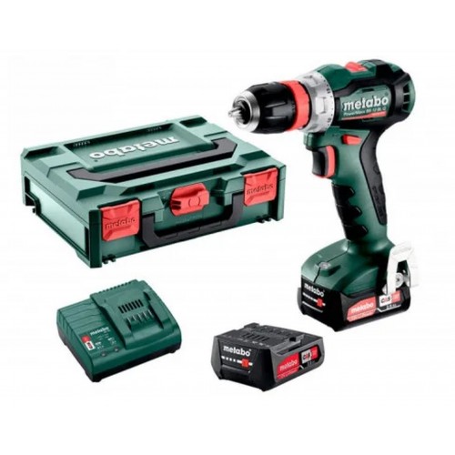 Metabo PowerMaxx BS 12 BL Q Wiertarko-wkrętarka akumulatorowa (12V/2x2,0Ah) MetaBox118