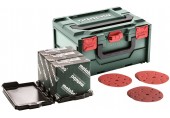 Metabo Papiery ścierne Zestaw multi-hole w MetaBOX 215 150mm P80/120/180 D+M 626756000