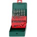 Metabo Wkład wiertarski HSS-G, SP, 19-częściowy 627153000