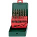 Metabo Kaseta z wiertłami HSS-CO SP, 19 części 627157000