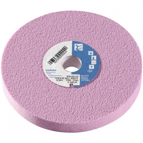 Metabo Tarcza szlifierska 150x20x20 mm, 80 J, UK, Ds 630638000