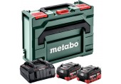 Metabo Zestaw Basic 2x LiHD 10 Ah + ASC 145 + Metabox 685142000