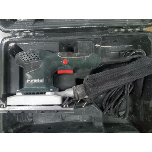 WYPRZEDAŻ Metabo SR 2185 szlifierka oscylacyjna 210 W 184×92 mm z kufrem UŻYWANA PO SERWIS