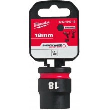 Milwaukee Nasadka udarowa STD 18 mm (1/2") 4932480312