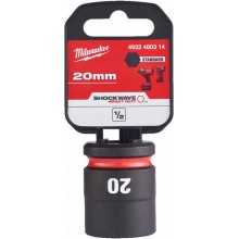 Milwaukee Nasadka udarowa STD 20 mm (1/2") 4932480314