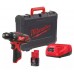 Milwaukee M12 BDD-201C Subkompaktowa wiertarko-wkrętarka 1x2.0 Ah, Walizka 4933479439