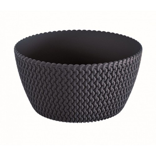PROSPERPLAST SPLOFY LOW Misa 23,6 cm, antracyt DSPM240 PROSPERPLAST SPLOFY LOW Misa 23,6 cm, antracyt DSPM240