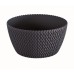 PROSPERPLAST SPLOFY LOW Misa 23,6 cm, antracyt DSPM240