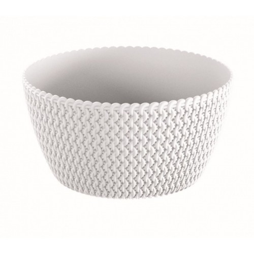 PROSPERPLAST SPLOFY LOW Misa 23,6 cm, biały DSPM240