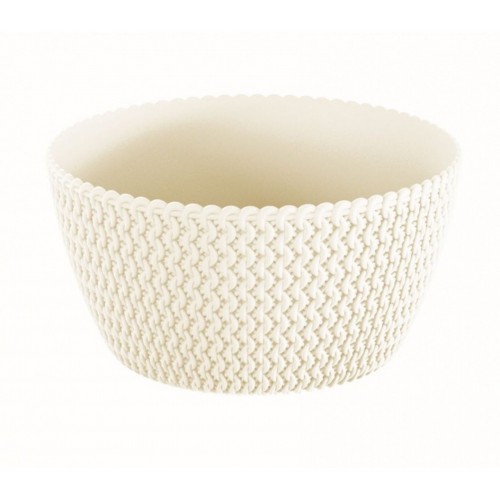 PROSPERPLAST SPLOFY LOW Misa 23,6 cm, kremowy DSPM240 PROSPERPLAST SPLOFY LOW Misa 23,6 cm, kremowy DSPM240