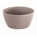 PROSPERPLAST SPLOFY LOW Misa 23,6 cm, mocca DSPM240