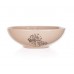 BANQUET Miska ceramiczna 23cm Alia Creamy beżowa/brązowa dekoracja 601492AC