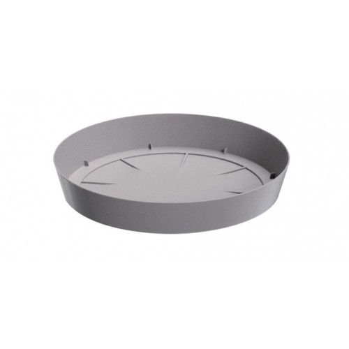PROSPERPLAST LOFLY miska pod doniczkę 15,5x2,5cm, szary PPLFC155 PROSPERPLAST LOFLY miska pod doniczkę 15,5x2,5cm, szary PPLFC155