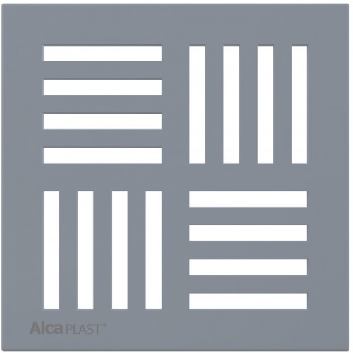 ALCAPLAST Kratka 143 × 143 szara MPV007 ALCAPLAST Kratka 143 × 143 szara MPV007