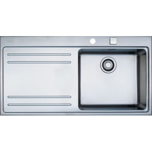 FRANKE MYTHOS MTX 611, zlewozmywak stalowy prawy 101.0290.252
