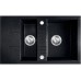 FERRO MEZZO II Zlewozmywak kuchenny, 790x480mm, grafit shine DRGM3/48/79HA