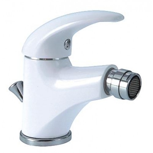 FERRO Bateria bidetowa stojąca bialy-chrom 55011,1 FERRO Bateria bidetowa stojąca bialy-chrom 55011,1