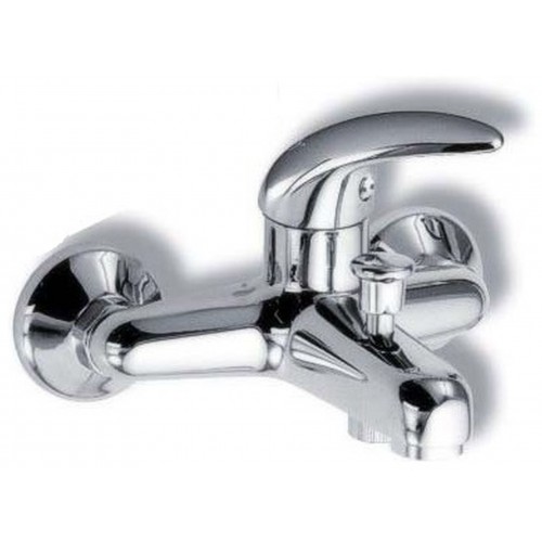 FERRO METALIA Bateria wannowa ścienna 100 mm satin-chrom 55024/1,9 FERRO METALIA Bateria wannowa ścienna 100 mm satin-chrom 55024/1,9