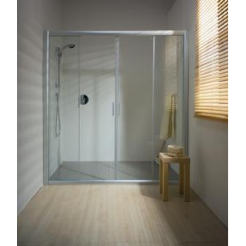 RAVAK RAPIER drzwi prysznicowe NRDP4-200 satyna Transparent, 0ONK0U00Z1