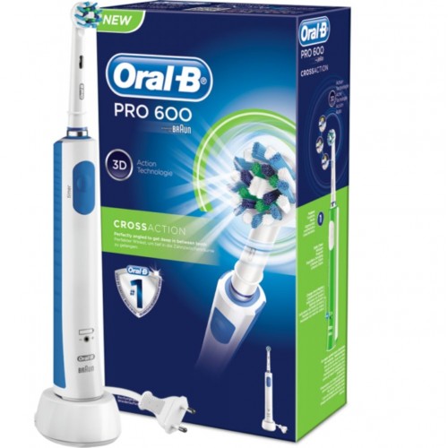 Oral-B Pro 600 Cross Action szczoteczka elektryczna 096269