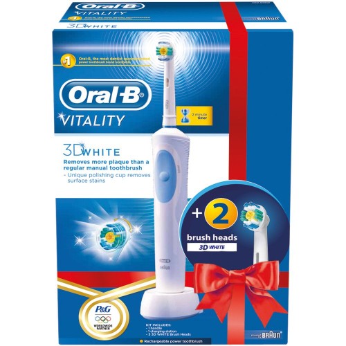 ORAL B VITALITY 3D WHITE + EB 18-2 3D WH Szczoteczka elektryczna 41002804